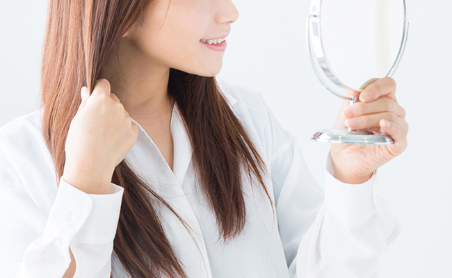 髪の毛で傷んだ髪にシーズヘアでトリートメント
