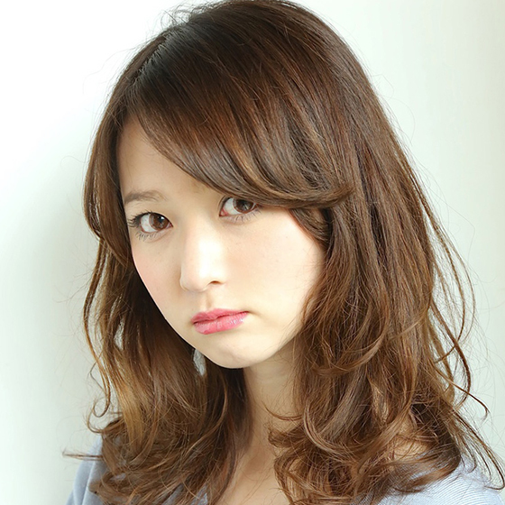 シーズヘアのミディアムスタイル